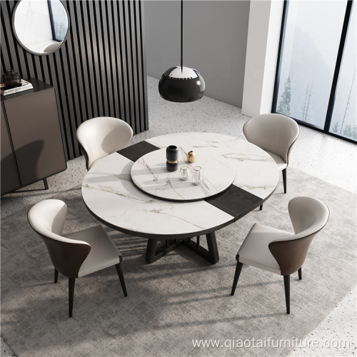 Modern Luxury Multifunctional Round Dining Table